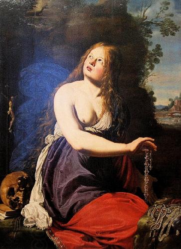 Catharina Van Hemessen Sainte Marie Madeleine renoncant aux richesses de ce monde China oil painting art